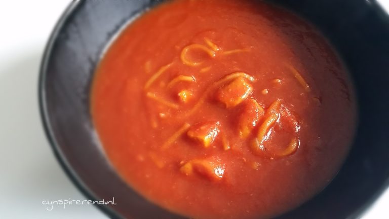 Chinese tomatensoep met kip recept
