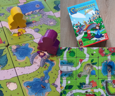 Review Carcassonne Junior kindvriendelijk strategische spel voor 4 jaar