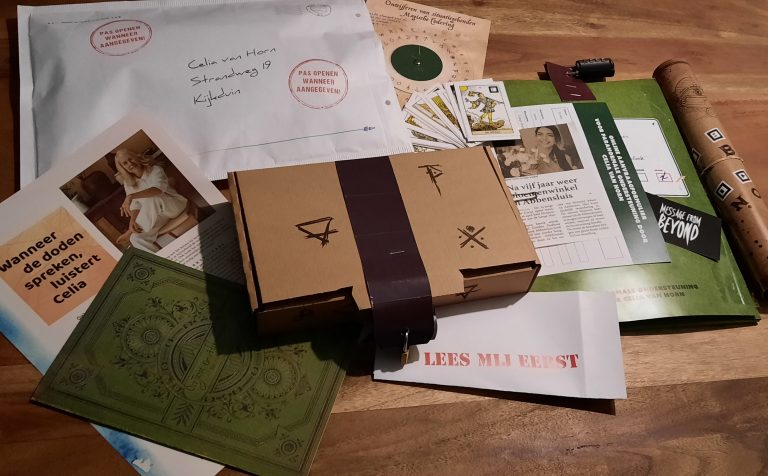 review message from beyond escape world