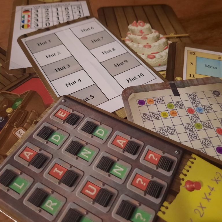 escape room spel Gevangen op Zee
