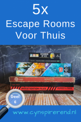 5x escape rooms voor thuis deel 6 PIN