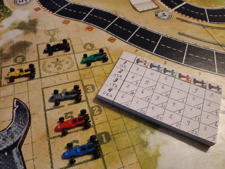Je kunt ook tijdens een toernooi op de 4 verschillende circuits racen. Wie verzamelt de meeste punten?