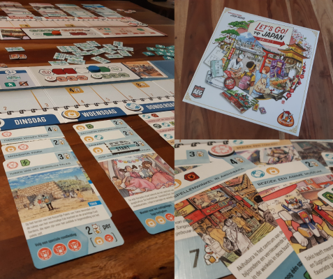 Op reis door Japan aan tafel review Let's Go To Japan Bordspel