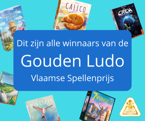 winnaars gouden ludo overzicht Vlaamse Spellenprijs: hier start de lijst met beste spellen van Vlaanderen