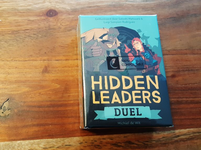 hidden leaders duel kaartspel verpakking