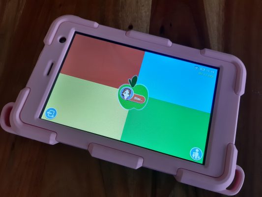 DEPLAY Kids Tablet SMART 4: het inlogscherm
