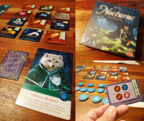 Review Nocturne White Goblin Games Bordspel