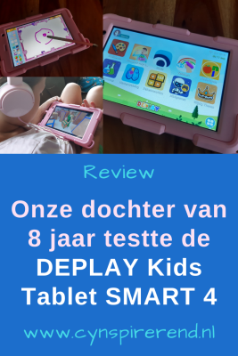 Review: Onze dochter van 8 jaar testte de DEPLAY Kids Tablet SMART 4