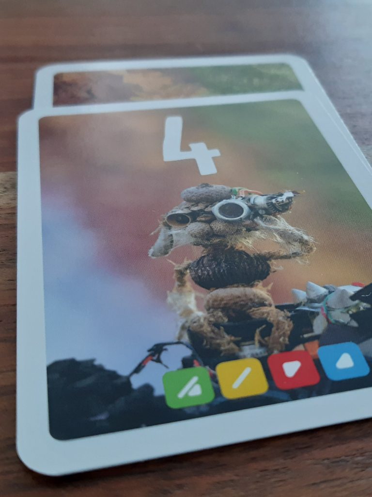 zo schattig! Deze prachtige artwork van het kaartspel Pixies