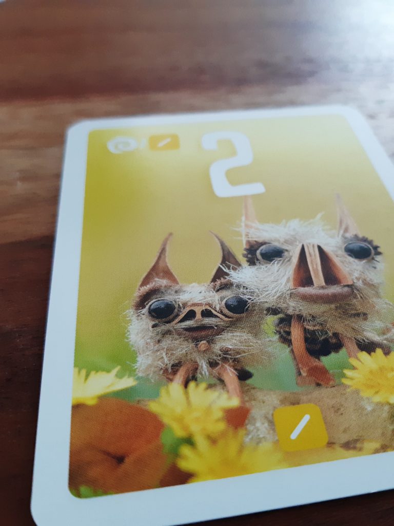 zo schattig! Deze prachtige artwork van het kaartspel Pixies