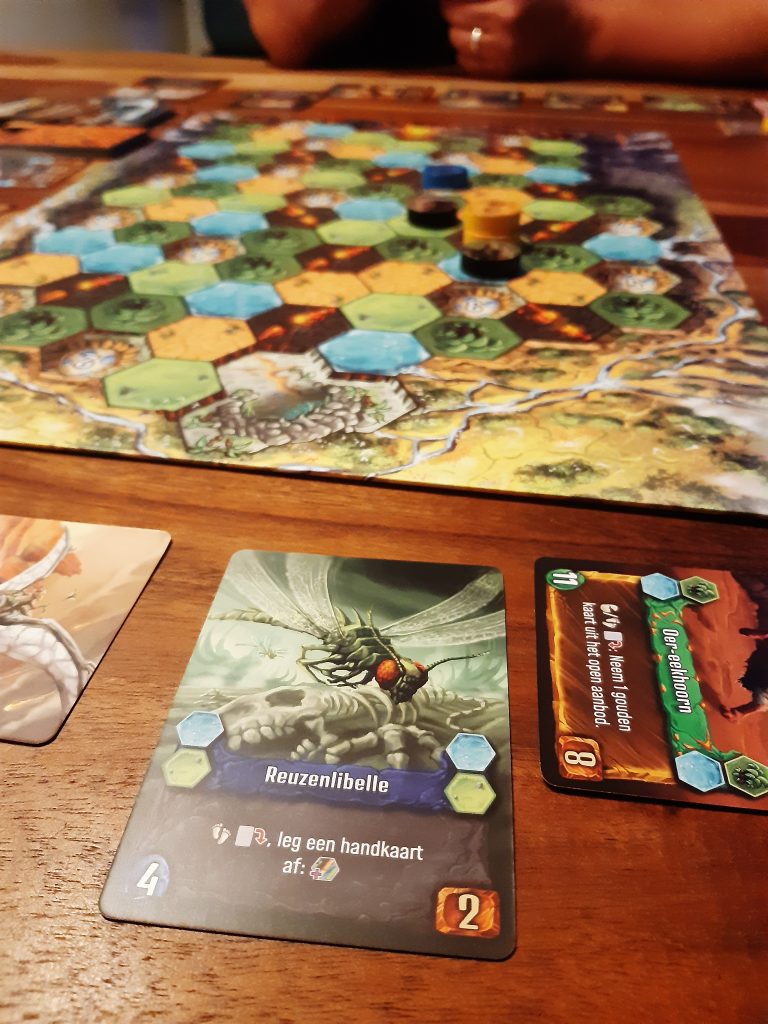 Bordspel Komeet op onze tafel