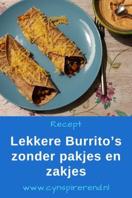 De Lekkerste Wereldgerecht Burrito’s met eigen Kruidenmix recept