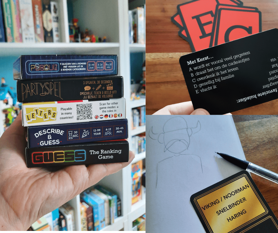 header foto bij het blog over nieuwe partyspellen 2025 voor kerst en oud & nieuw