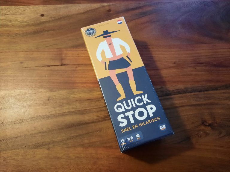 quickstop kaartspel in het doosje