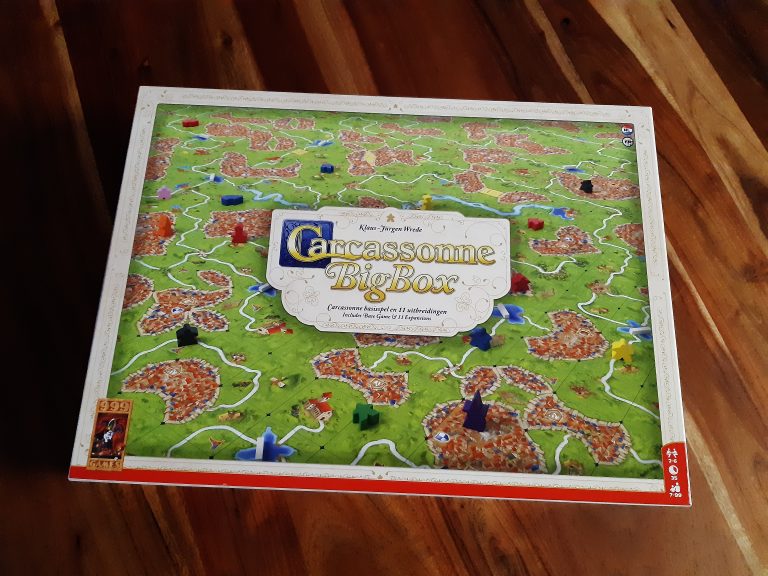 Doos van Carcassonne Big Box 2026 van 999 Games