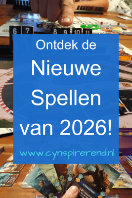 nieuwe bordspellen 2026 overzicht