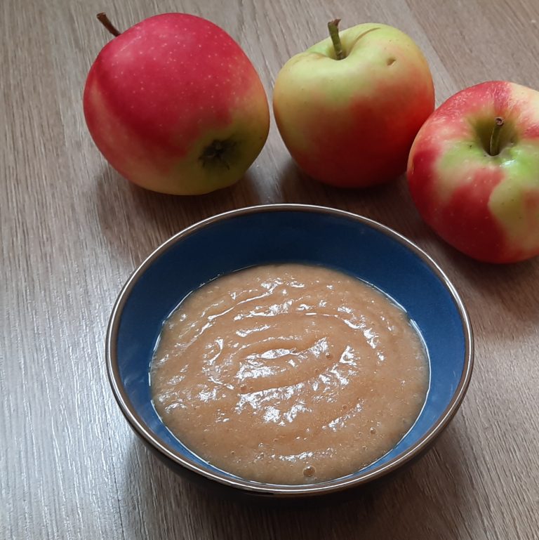 Homemade appelmoes met elstar appels (recepten met appels)