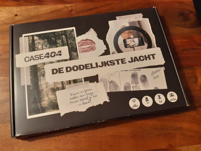 Escape room spel De Dodelijkste Jacht van Case 404
