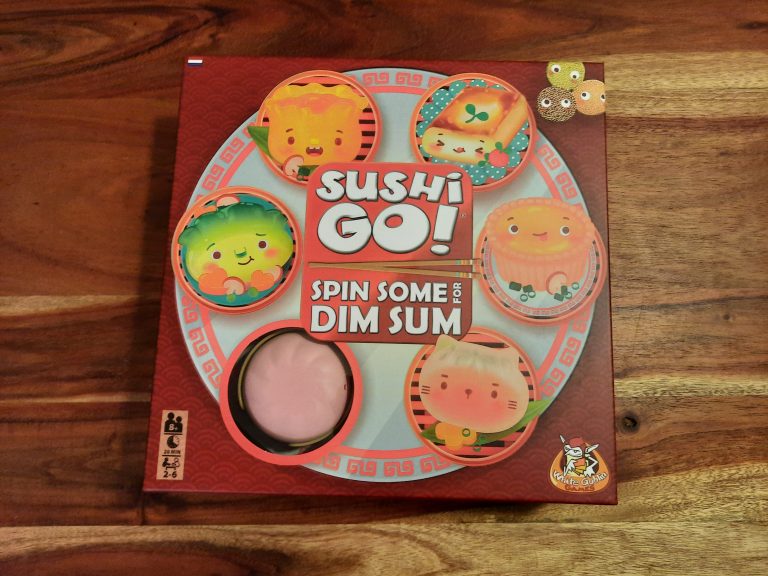 Sushi Go! Spin Some for Dim Sum nieuw bordspel van White Goblin Games (2026)