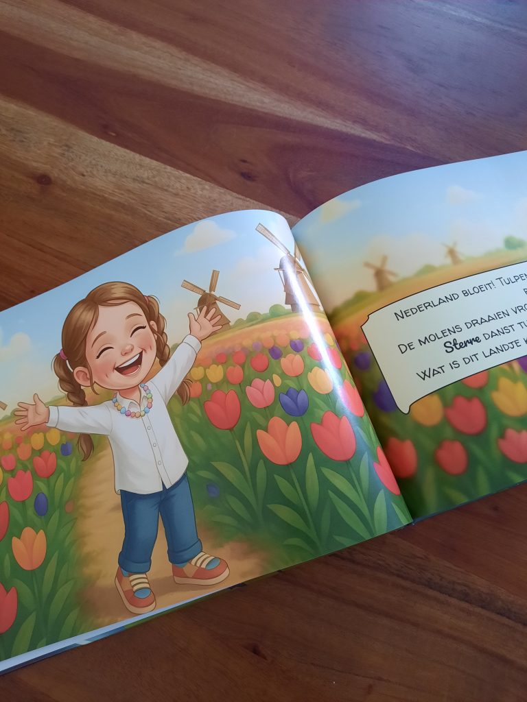 Gepersonaliseerd boek van Yousha met meisje in Nederland