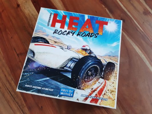 nieuwe bordspellen: HEAT Rocky Roads Uitbreiding 2026