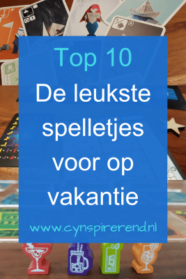 Top 10 De leukste spelletjes voor op vakantie 2026