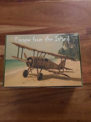 nieuw escape room spel voor thuis: Escape from the Island van Escape-Thuis